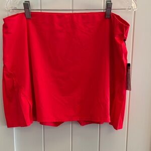 Tail Red Tennis Skirt